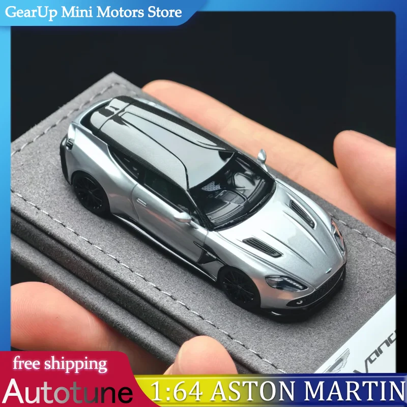 

Autotune 1:64 Aston Martin Shooting Brake HEC Expo Limited Resin Model Hypercar Collectible for Adult Toy miniature car model