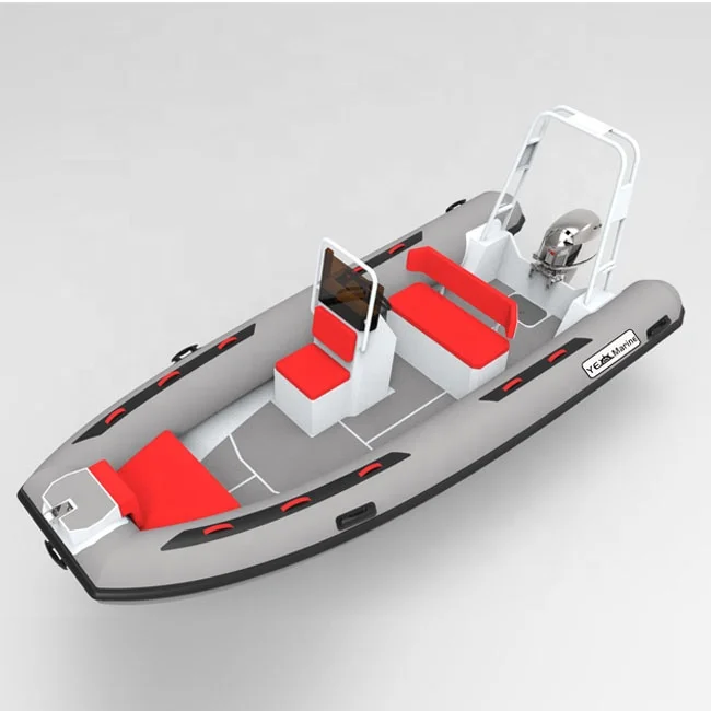 

Aluminum RIB 500 PVC/Hypalon Inflatable Lightweight Fishing Boat