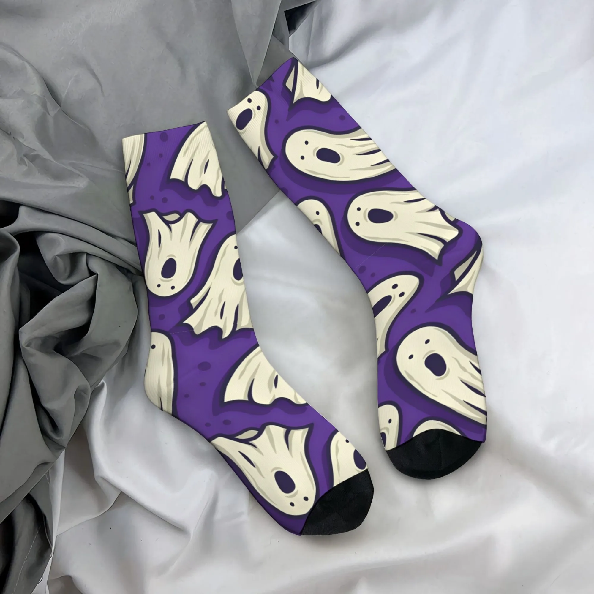 

Harajuku Ретро милые мужские носки с тематикой призраков, роман, уличный призрак, стиль, повседневные носки, сумасшедшая вечеринка, праздник, веселый подарок