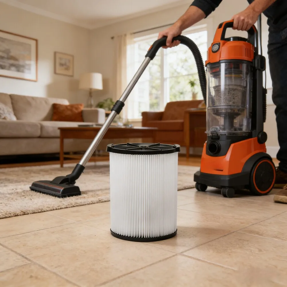 Dust Collection VF4000 Filter Workshop Cleaning Shop Vacuum Replacement Captures Dust And Dirt Easy To Clean Standard Fit