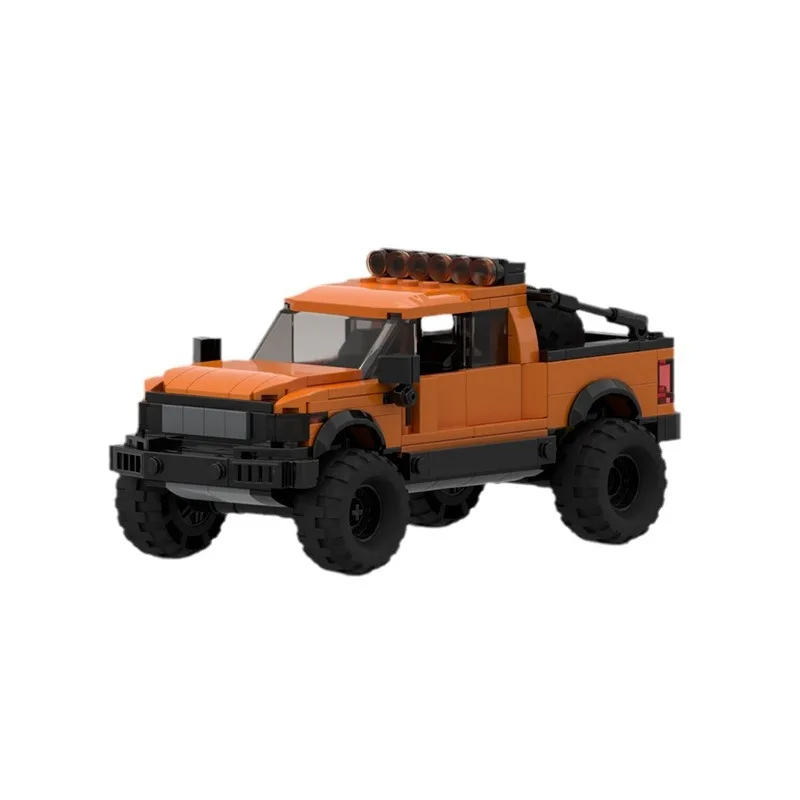 Hot Fords Raptors Speed Champion City Car Racer Classic F150 F019 Building Blocks Brick Racing Super Technique Garage DIY Set