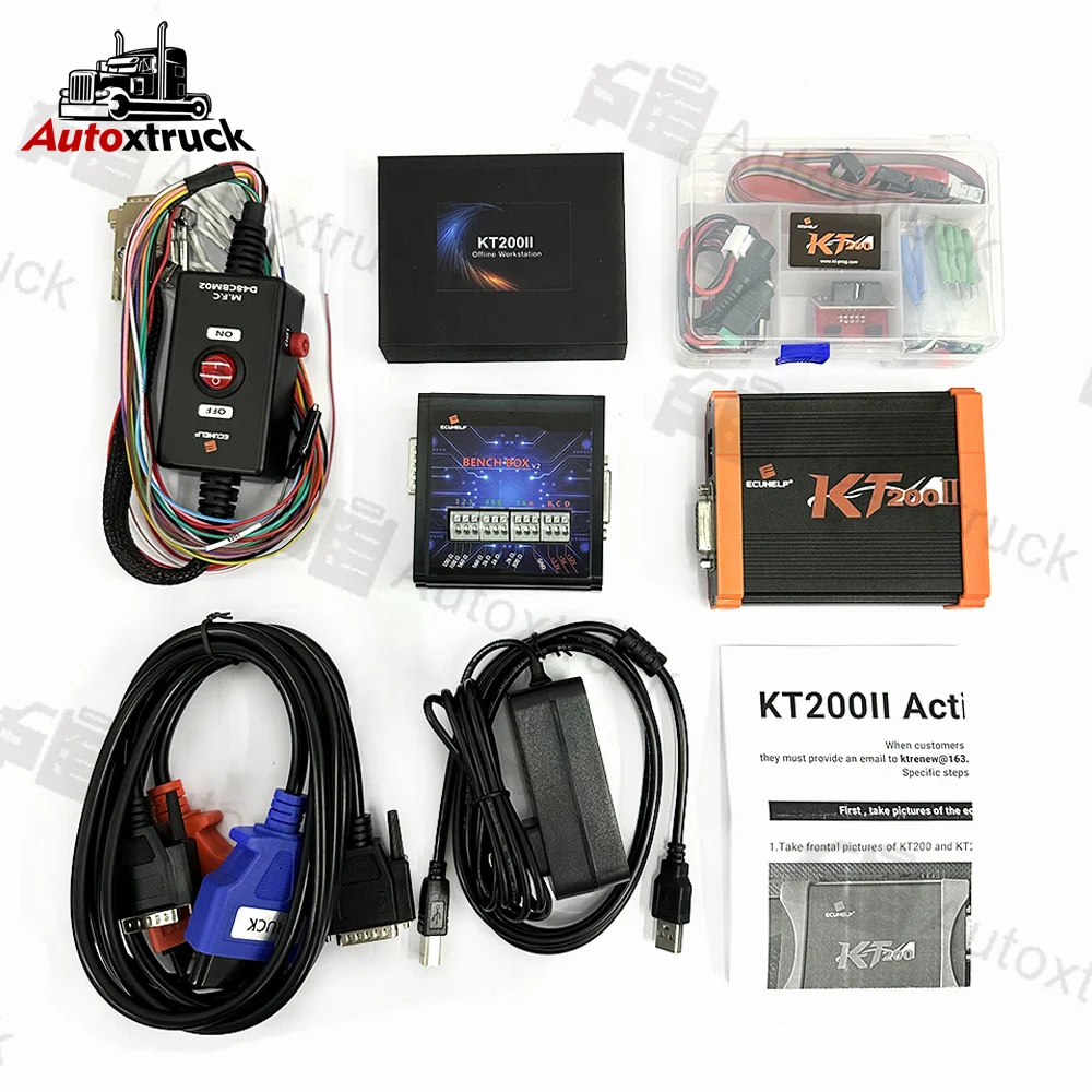 

KT200 II New license and Optimized the hardware stable Support Bench/OBD/BOOT/BDM/JTAG Multiple Protocols