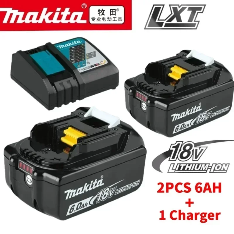 Makita 18V 6.0Ah/5.0Ah Rechargeable Battery For Makita BL1830 BL1830B BL1840 BL1840B BL1850 BL1850B Power Tools