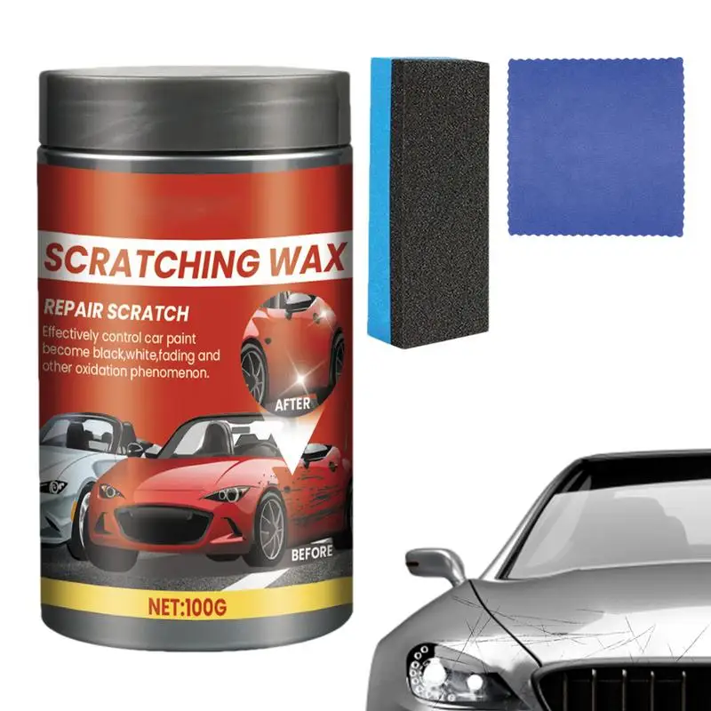 Car Scratch Repair Paste Gentle Car Scratch Remover Car Paint Scratch Repair Car Polishes & Waxes Enhances Vehicle Shine