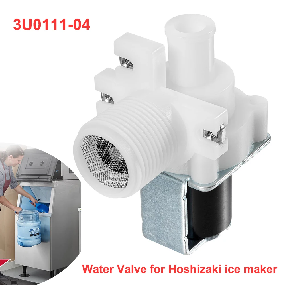 Water Solenoid Valve Replacement for Hoshizaki 3U0111-04 Water Valve, 120V, 60HZ, J248-072, HOS3U0111-04 Ice Maker Machine Part