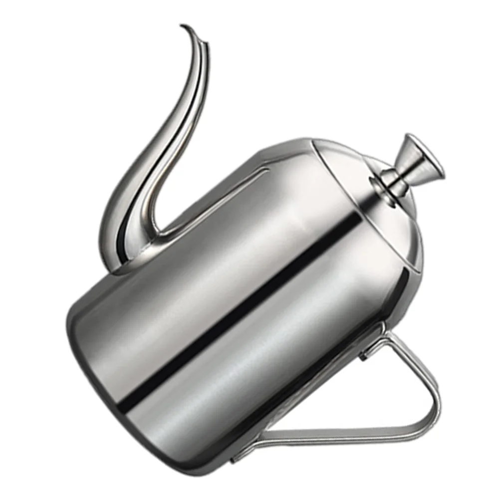 

Stainless Steel Oil Pot Large Capacity Vinegar Filter Dispenser Kitchen Storage Bottle Oil Strainer Practical Container