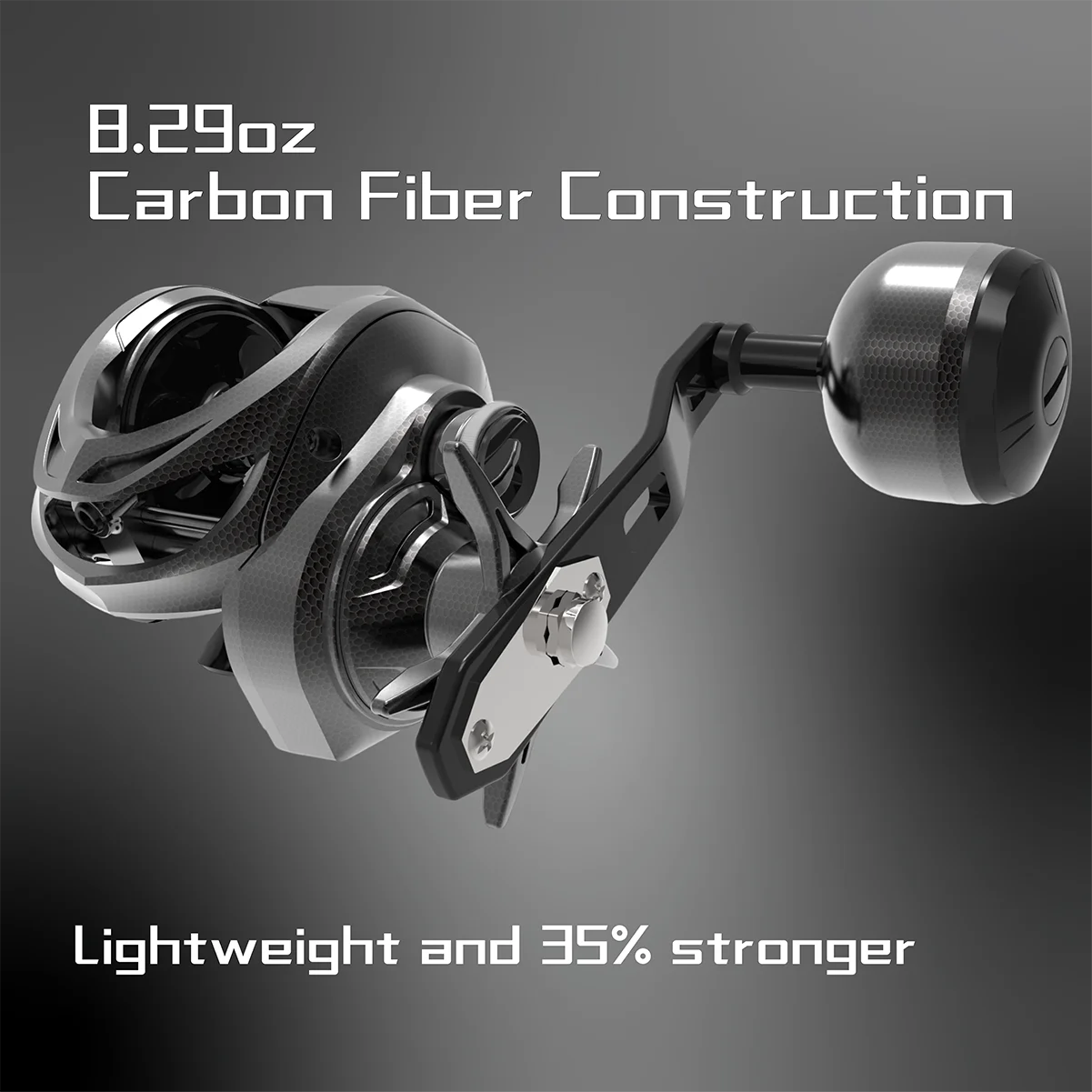 Fishdrops BOLD300-L/R carrete baitcaster aluminio CNC alta velocidad - imagen 3