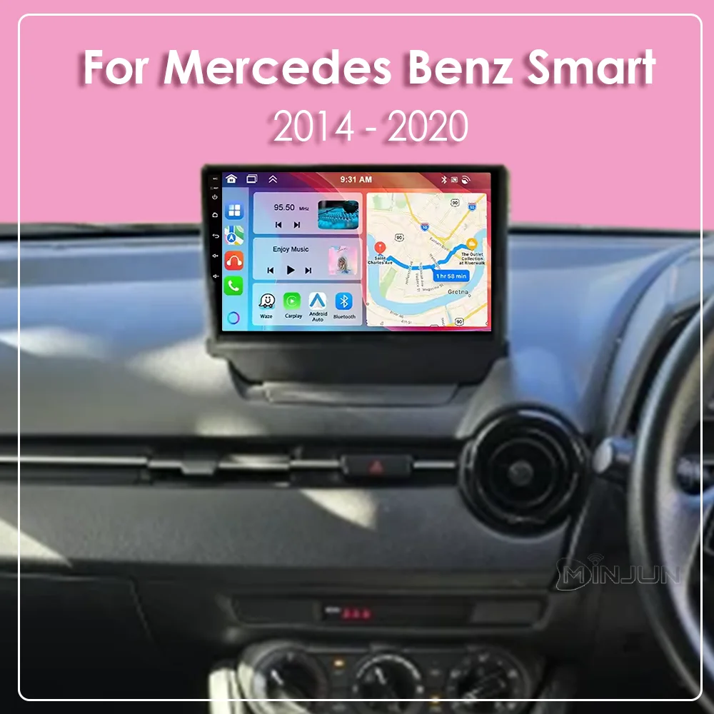 

Android 15 Carplay Auto For Mazda CX-3 DK Mazda 2 DJ 2014 - 2023 Car Radio Multimedia Video Player Navigation GPS No 2Din 2 Din