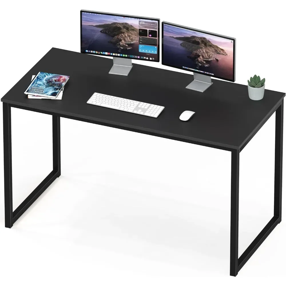 

Durable Stable Build Computer Desk w/Spacious Work Surface, 48-Inch Home Office Computer Desks, Easy to assemble Computer Desks