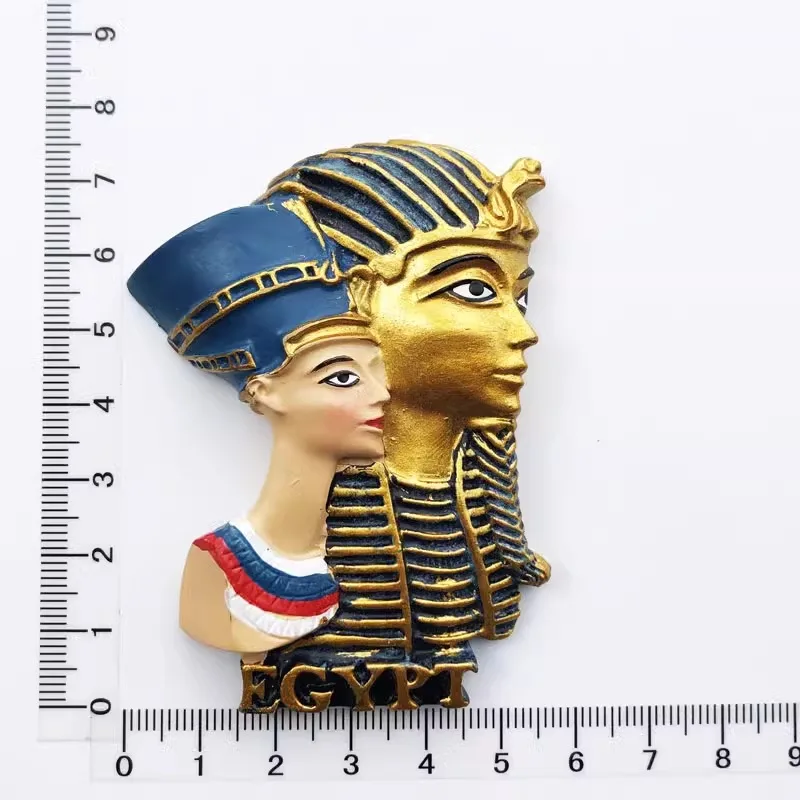 Egyptian local characters Pharaohs travel souvenirs Refrigerator magnet Gift crafts Home decor