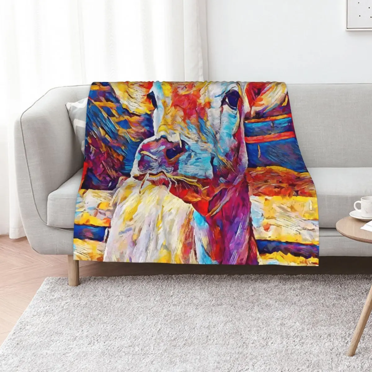 Jersey Cow Throw Blanket Bed Fashionable warm winter Sofa Quilt Softest sofa bed For Decorative Sofa Blankets