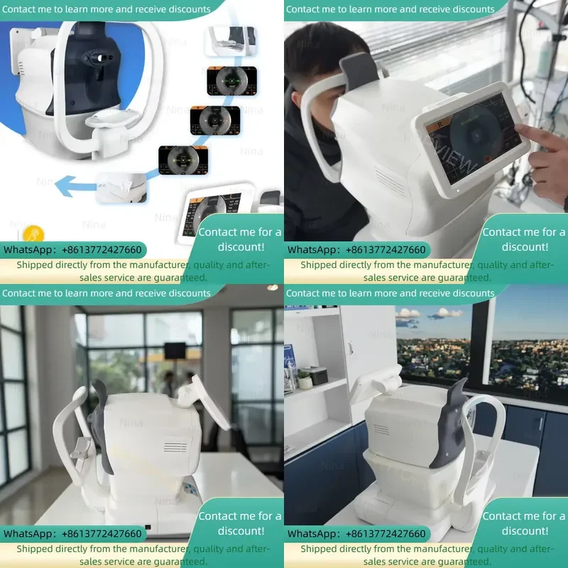 SK-5000B Auto Ophthalmic Air Puff Non-Contact Tonometer Corneal Thickness Affects IOP Correction Improves Accuracy