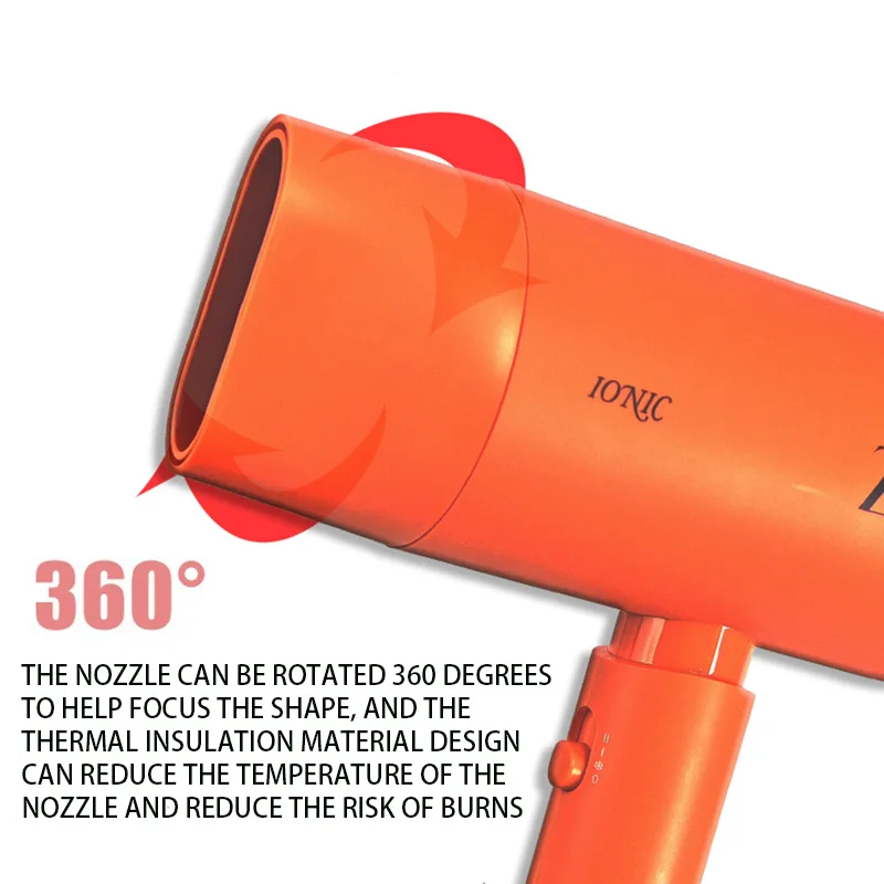 Asciugacapelli 1900W turbina elettrica ad alta velocità flusso d'aria a basso rumore temperatura costante e asciugatura rapida adatto per saloni domestici