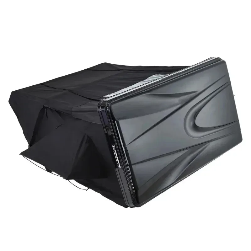 

1-2 persons camping 4x4 overland SUV truck vehicle rollover S hard shell rooftop tent