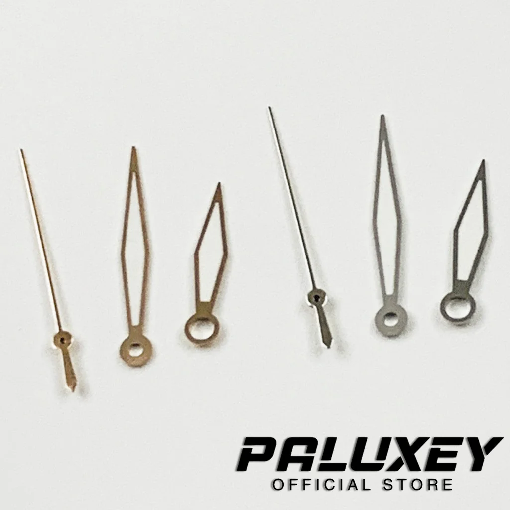 เข็มนาฬิกาทองคำสีกุหลาบเงิน NH35สำหรับ NH35/NH36/4R/7S อะไหล่ตัวชี้นาฬิกา