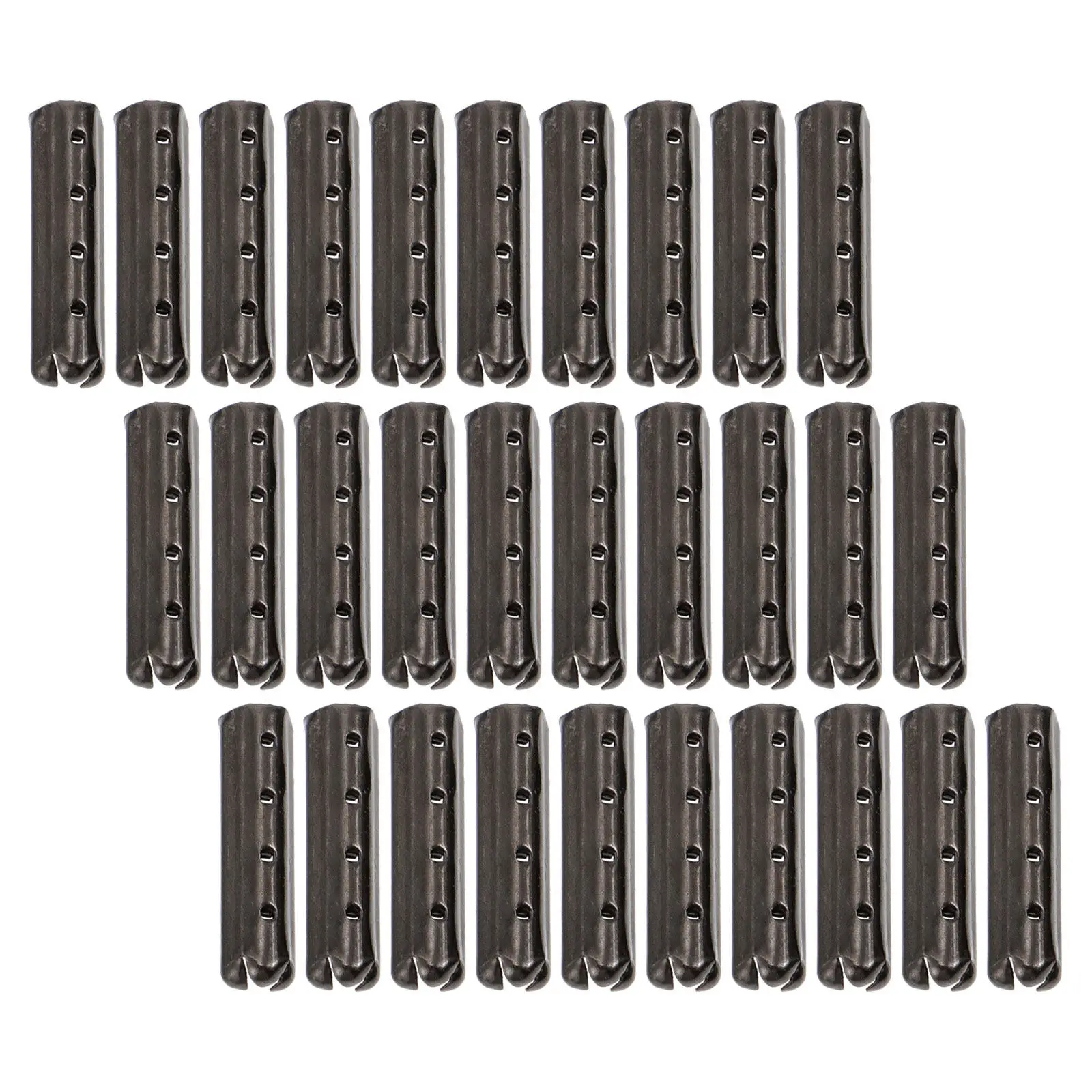 50Pcs Metal Shoe Lace Tips Copper Drawstring Cord End Caps Cylindrical Replacement for Hoodie Sweatpants Jacket Hat Bag 0.2 Inch