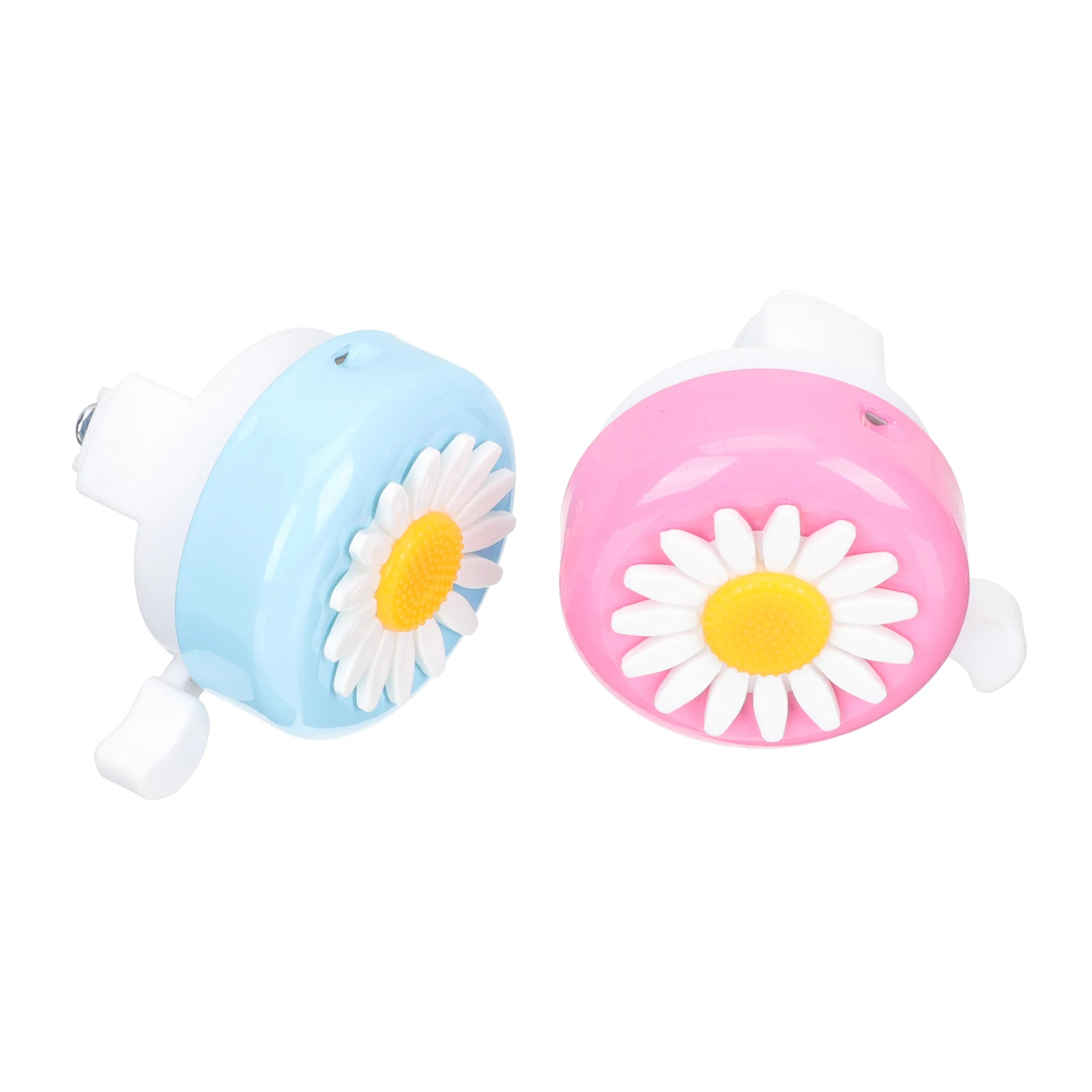 

2pcs Flower Kids Bike Bell Screws Mount Loud Alloy Bicycle Bell For Scooter Durable Compatible With Most Cycling Bikes Boys