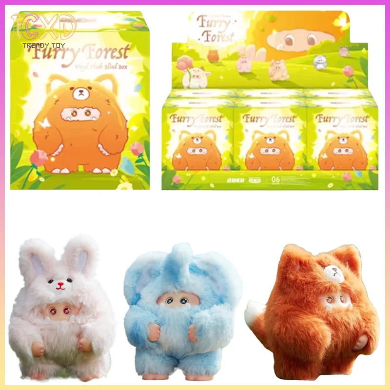 

В наличии оригинальные игрушки Rongrong Monster V2 слепая коробка Rongrong Forest Series виниловые плюшевые дизайнерские фигурки брелки и подвески