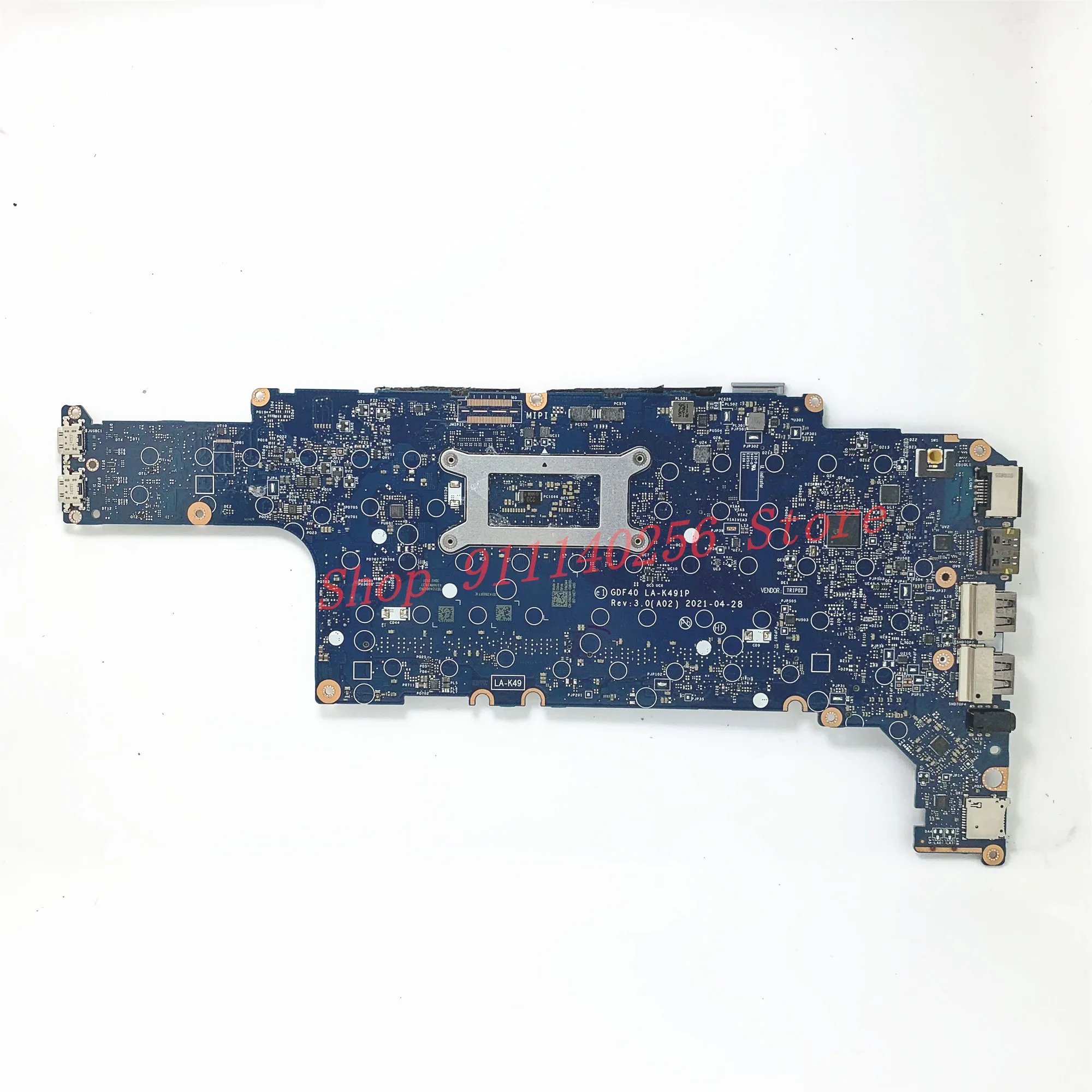 Mainboard 1M3M4 01M3M4 CN-01M3M4 For DELL 5420 Laptop Motherboard GDF40 LA-K491P With SRK03 I5-1145G7 CPU 100% Full Working Well