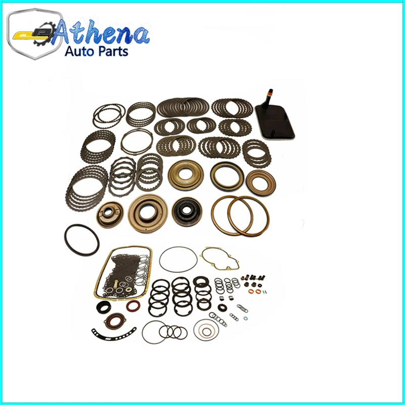 New 4L40E 5L40E 5L50E Transmission Overhaul Master Rebuild Kit Friction Plate Steel Repair Kit for BMW Cadillac 2WD 4WD