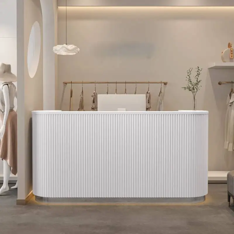 Restaurant Office Reception Desks Modern Hotels Cashier Church Reception Desks Counter Cashier Mostrador Recepcion Furniture 3