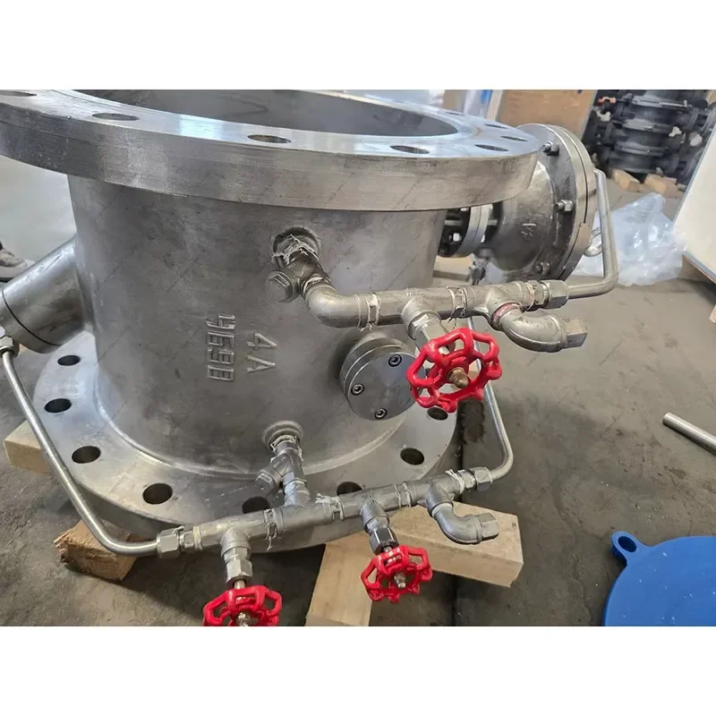SS316 Flanged Stainless Steel Pipeline Non-Return Shut-Off Valve Silent Check Valve for Water Supply System