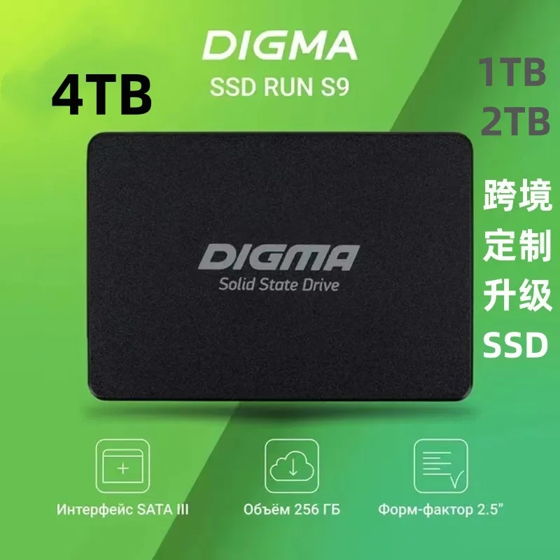 

Cross-border foreign trade SSD built-in solid state drive, 2.5' inch SATA3.0 upgrade, 4TB/2TB/1TB capacity expansion