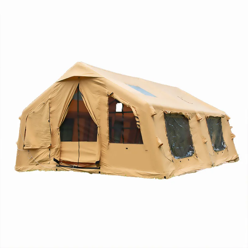 

Outdoor automatic inflatable tent PVC air column free of construction