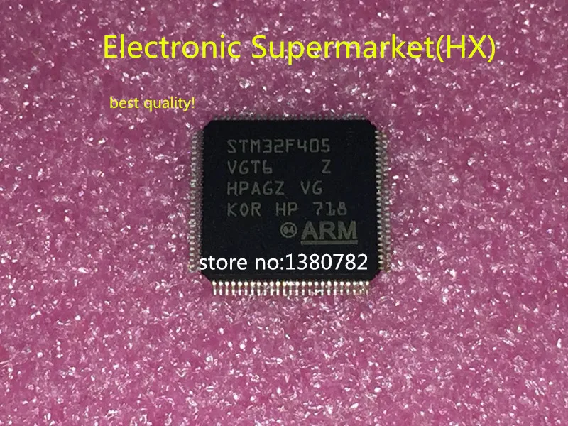 

Free shipping 10pcs/lots STM32F405VGT6 STM32F405 TQFP-100 IC In stock!