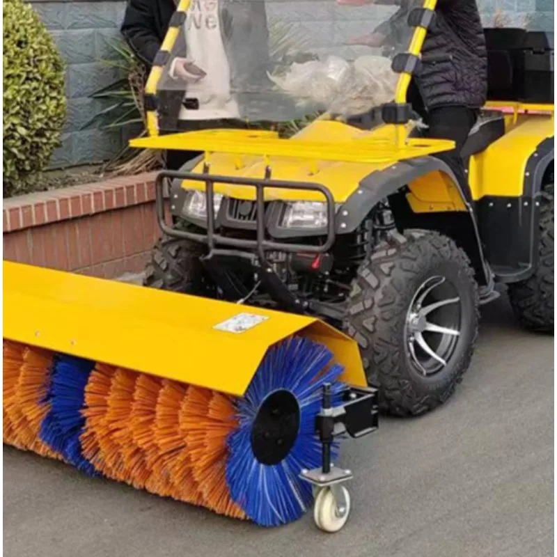 Riding Snow Sweeper Multifunctional Snow Removal Machine Four-Wheel  Warranty Engine Gearbox Property Roads Beach