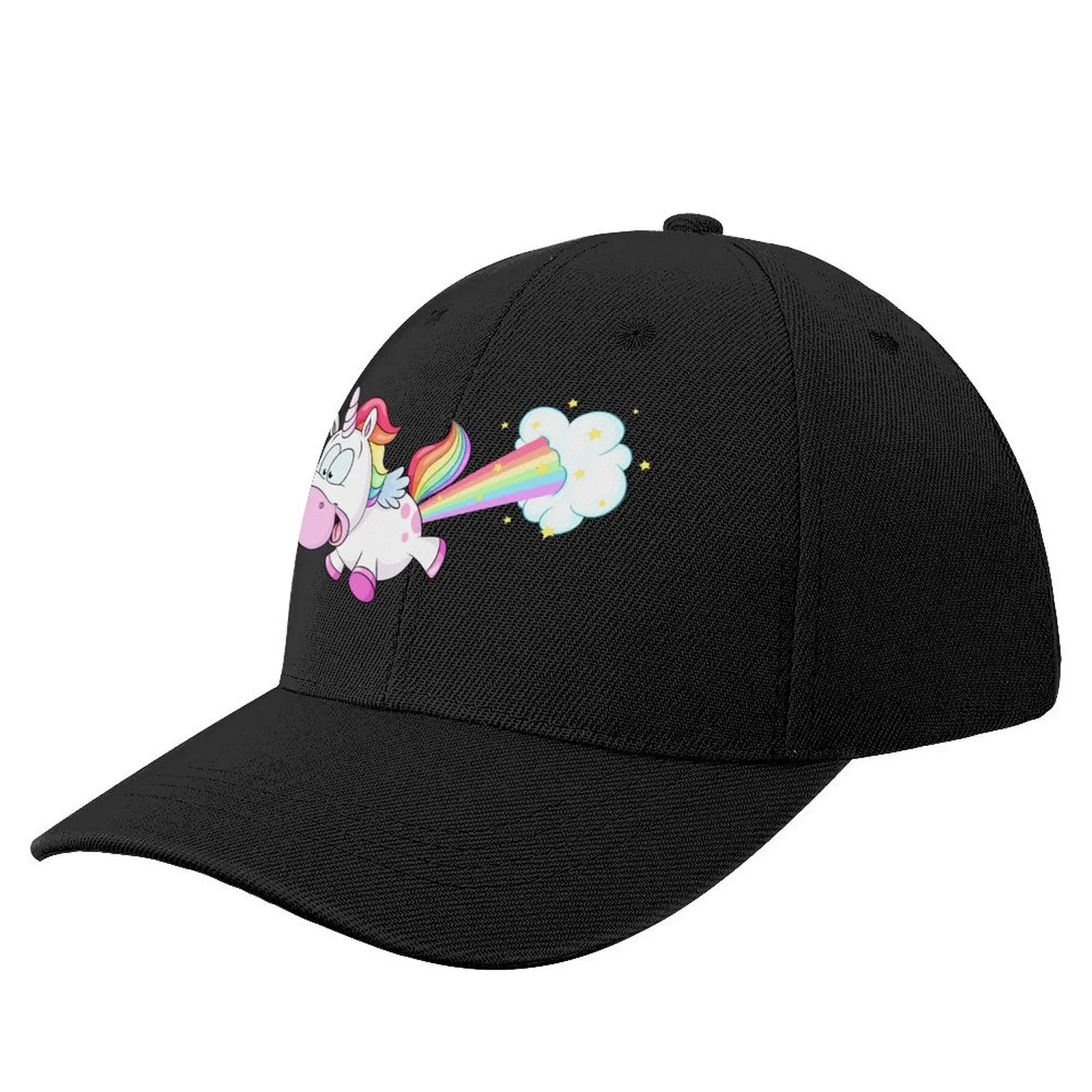 Cute farting turbocharged unicorn Baseball Cap Golf Cap sun hat Women's Hats Men's