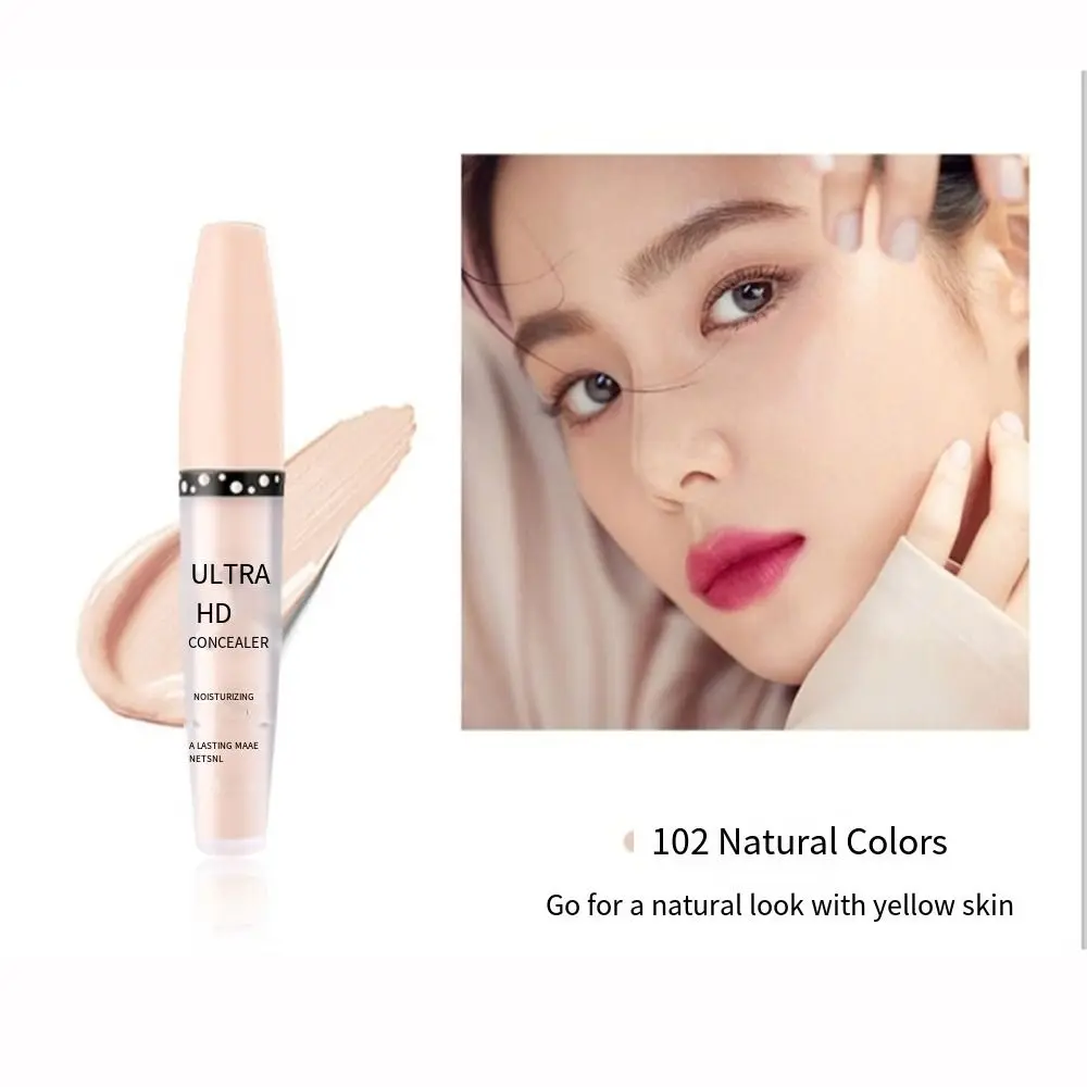 Portable Moisturizing Shadow Cream Brighten Waterproof Liquid Concealer Long Lasting Smooth Face Contour Highlighters Women