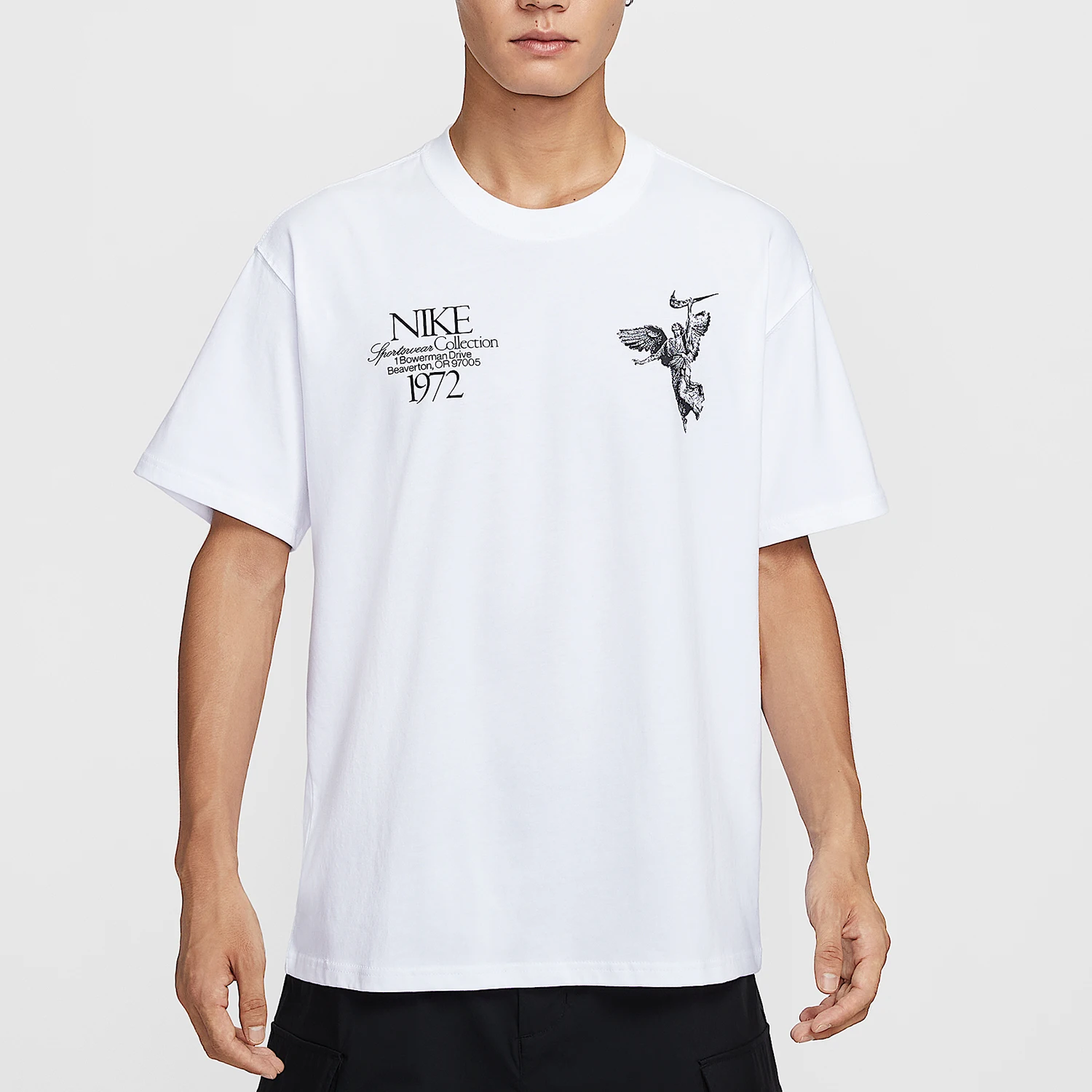 Nike Authentic Year Men's Casual Daily Lightweight Loose Top T-Shirt HV0168-100