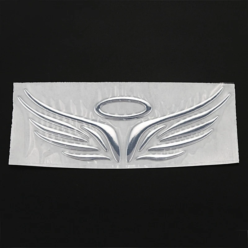 4X 3D Angel Fairy Wings Car Auto Truck Logo Emblem Badge Decal Sticker 3 Colors