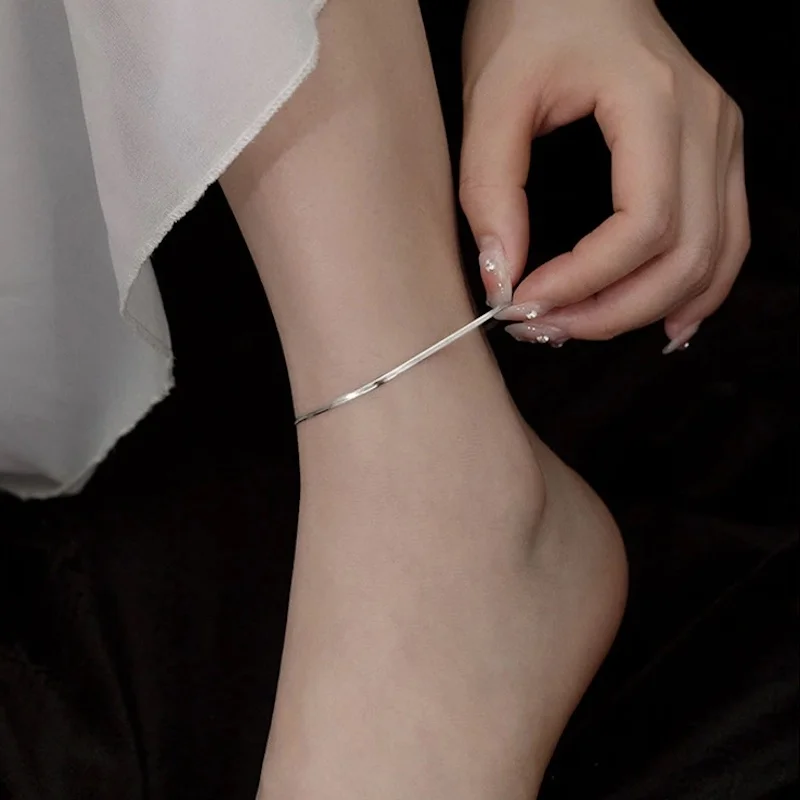 sterling silver anklets