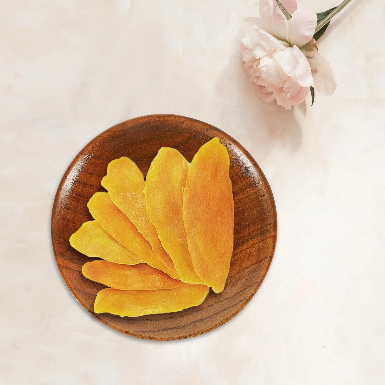 2 Platos Elegantes de Madera Natural para Salsas, Cuencos Redondos para Salsas Dulces, Agrias, Mostarda y Salsa de Soja, Decorativos para Restaurantes, Hoteles y Hogares