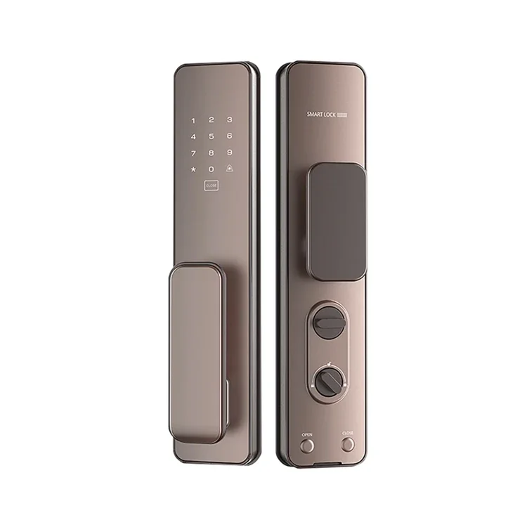 High-end smart door lock home electronics high precision fingerprint lock apply to master lock statlock front door security