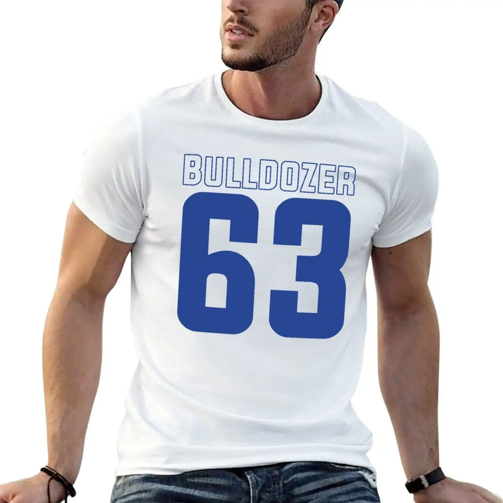 

Bulldozer 63 T-Shirt man t shirt summer t shirts for man pack white anime t shirts oversize T-shirt