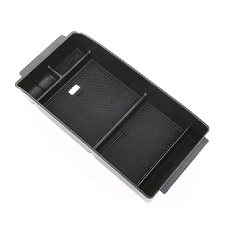 Car Armrest Storage Box Center Console Glove Tray Organizer For Toyota Highlander XU70 2020 2021 2022 Hybrid Accessories