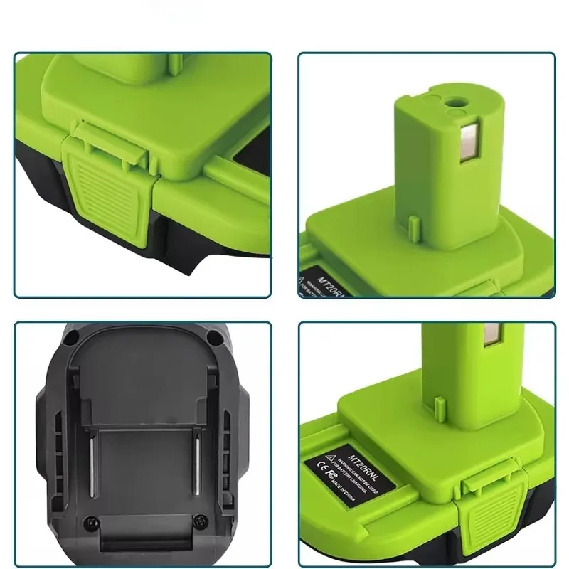 Imagem -06 - Adaptador e Conversor de Bateria para Makita Bateria de Iões de Lítio Ryobi Bateria Li-ion Mt20rnl 18v Novo