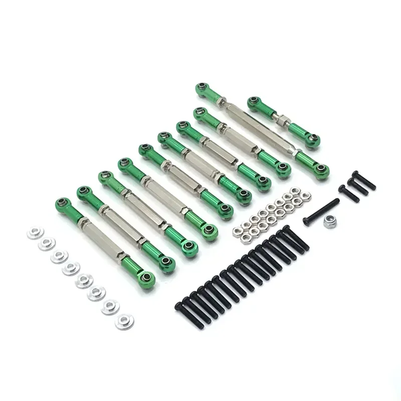 

Metal upgrade parts Pull Rods for MN D90 D91 D96 D99S MN90 MN99 MN99S 1:12 RC Car MN99S