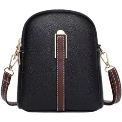 Spring new small leather mobile phone bag female all-match vertical single shoulder bag