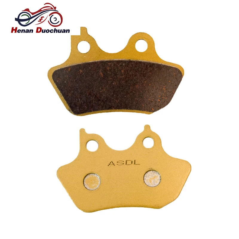 Motorcycle Front Rear Brake Pads For HARLEY DAVIDSON FXST FXSTi FXSTB FXSTBi Night Train Softail FLSTF FLSTFi Fat Boy 2003-2011