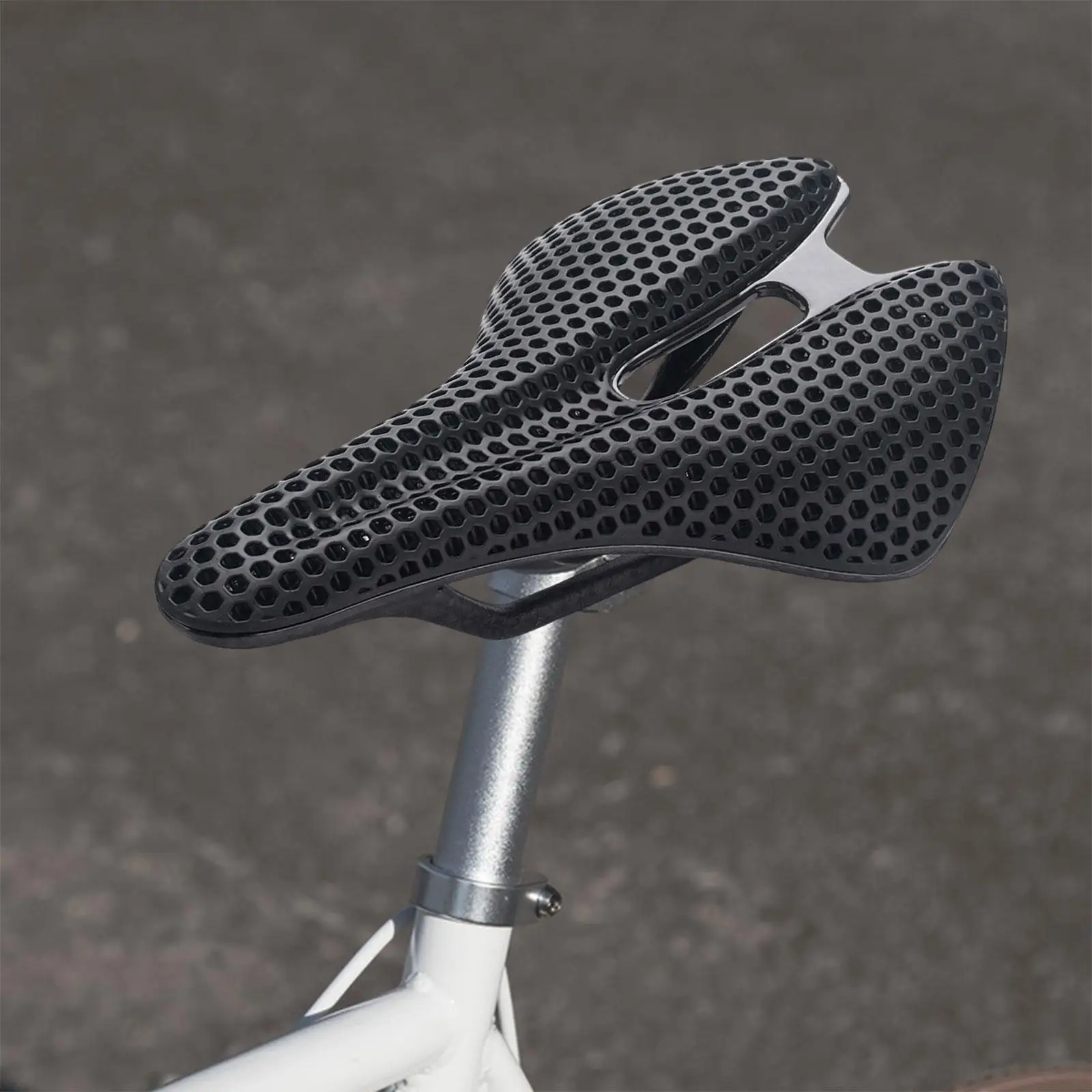 

Bike Saddle Seat Comfortable Hollow Out Accessories Bicycle Saddle Cushion for Beginner Adult Bike Mountain Bike Enthusiast Men