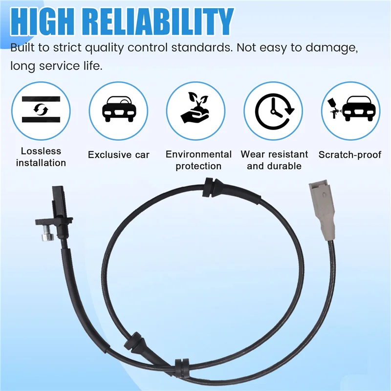 

Strict 4545E8 96536631 9653663180 For CITROEN BERLINGO C4 Grand Picasso I 5008 1.6 PARTNER Box ABS Sensor