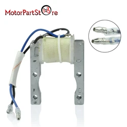 Motorcycle 12V Stator Magneto Coil 2 Wires for 49cc 50cc 60cc 66cc 80cc 2 Stroke Engines Motor Motorized Bicycle Bike