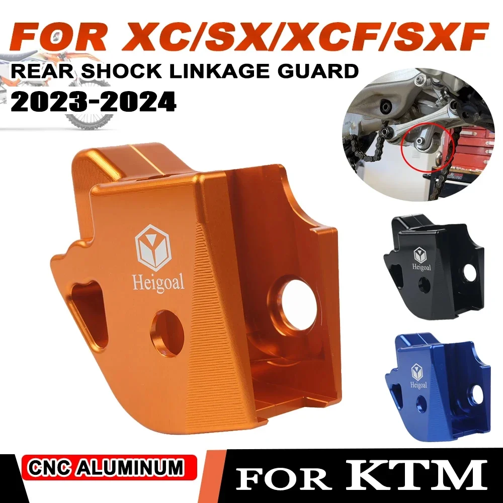 Motorcycle Shock Absorber Link Guard Cover For KTM XC SX XCF SXF 125 150 200 250 350 450 500 XC250 2023 2024 Linkage Protector