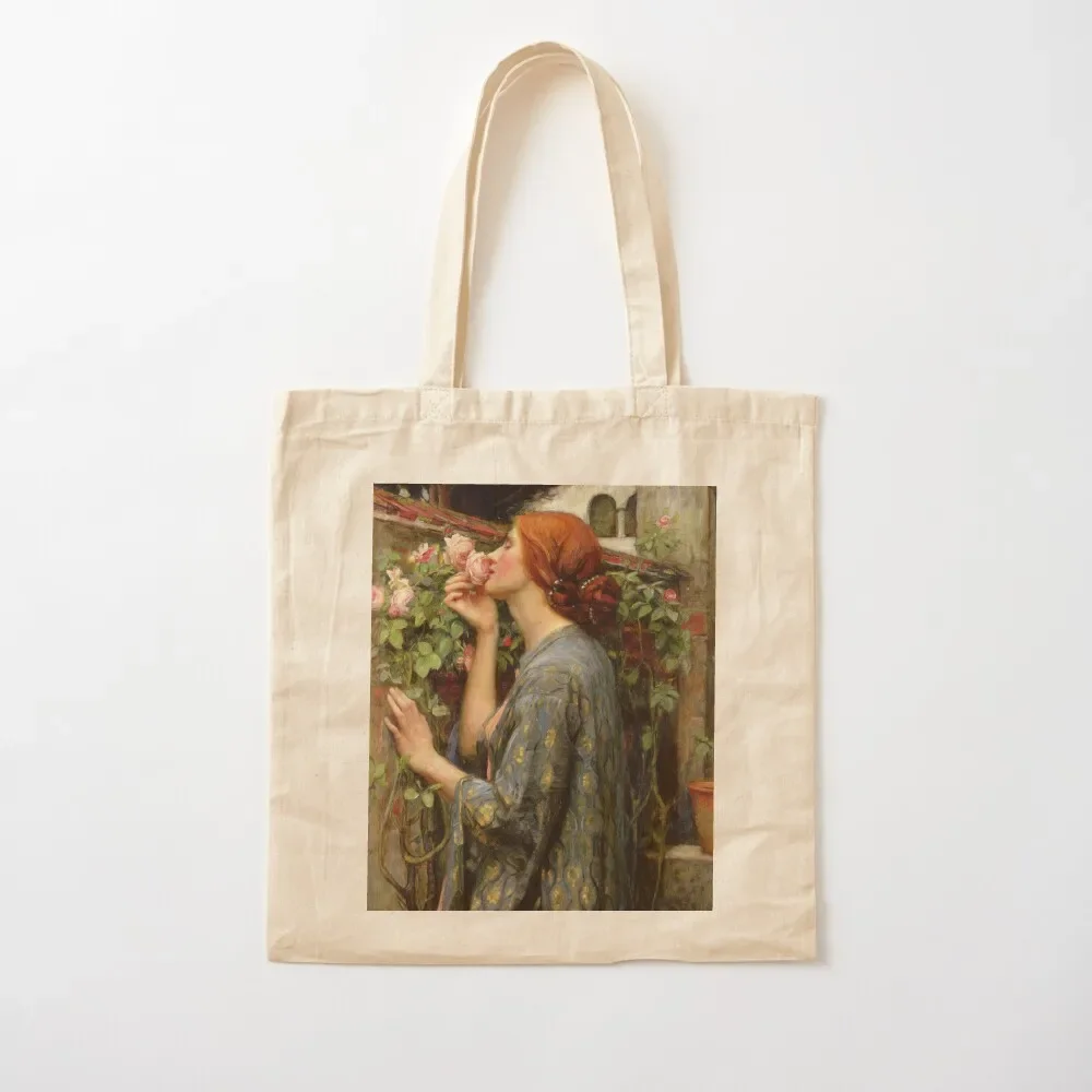 The Soul of the Rose - John William Waterhouse Tote Bag Women's shopper Candy bags Handbags Women's beach bags Tote Bag