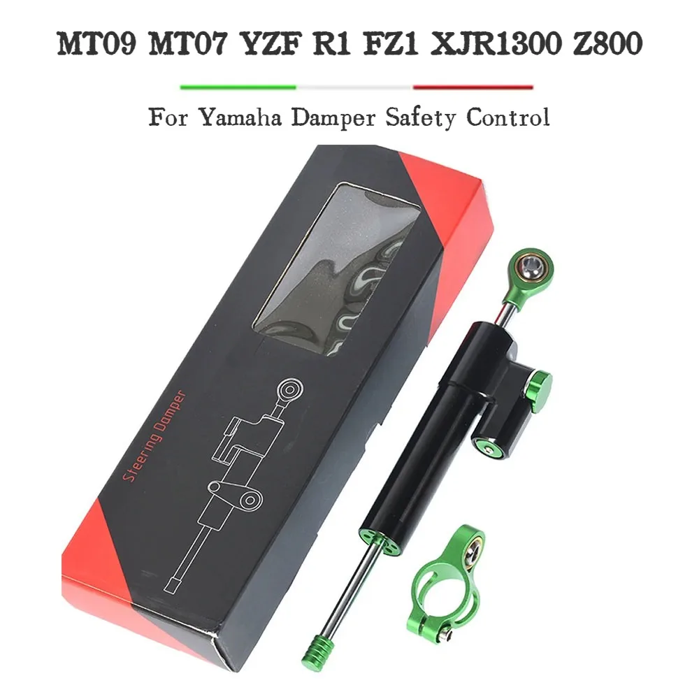 

CNC Motorcycle Steering Stabilize Damper Safety Control Bracket Mounting Kit For Yamaha MT 09 MT07 YZF R1 FZ1 XJR1300 MT-07 Z800
