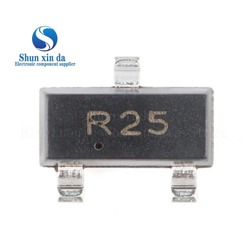 

3000PCS 2SC3356 C3356 R25 SOT23 NPN 7G 12V 100mA SMD Transistors 7GHz High frequency triode